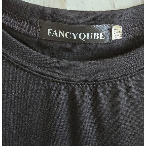 BTS Dynamite Logo Black Graphic Tee Women's Plus Size 2XL - Picture 5 of 10